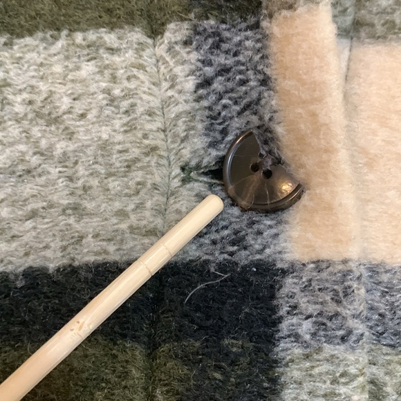 Madewell | Belrose Cassel Plaid Buffalo Check Wool Blend Lined Jacket Shacket XS - Picture 7 of 17